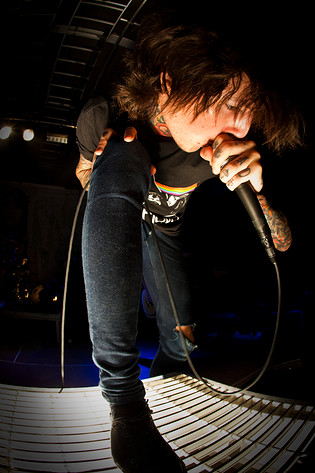 2009-10-17 - Bring Me The Horizon från Brew House, Göteborg