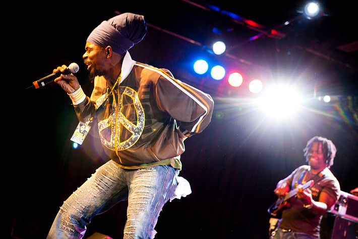 2009-10-22 - Sizzla från Brew House, Göteborg