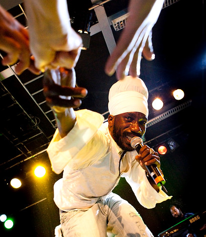 2009-10-22 - Sizzla från Brew House, Göteborg