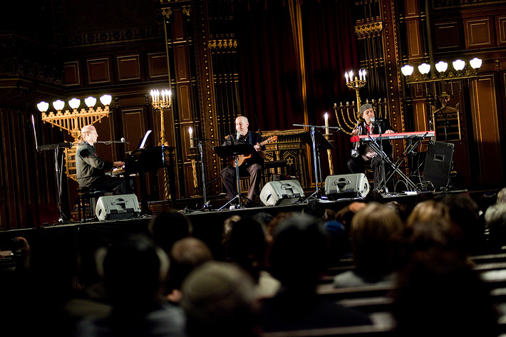 2009-10-31 - Frank London och Lorin Sklamberg från Stockholms Stora Synagoga, Stockholm
