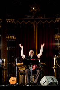 2009-10-31 - Frank London och Lorin Sklamberg från Stockholms Stora Synagoga, Stockholm