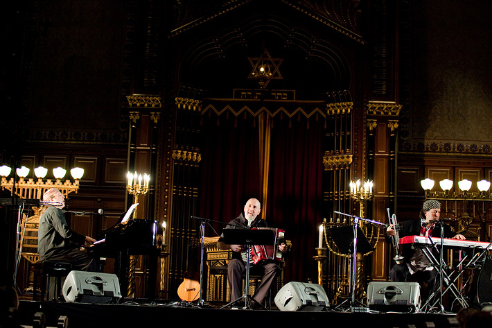 2009-10-31 - Frank London och Lorin Sklamberg från Stockholms Stora Synagoga, Stockholm