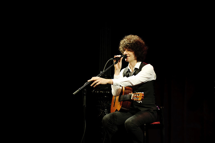 2009-12-09 - Federico Aubele från Kägelbanan, Stockholm
