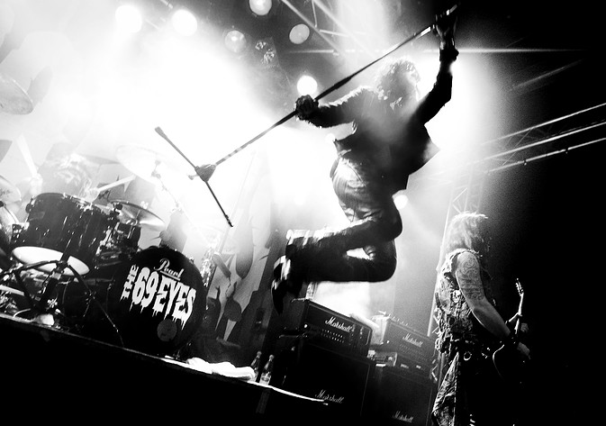 2010-01-15 - 69 eyes från Sticky Fingers, Göteborg
