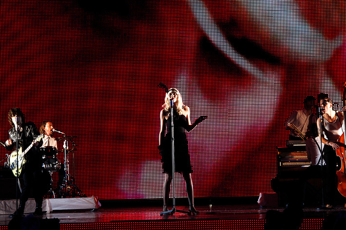 2010-01-19 - Amanda Jenssen från P3 Guld, Göteborg