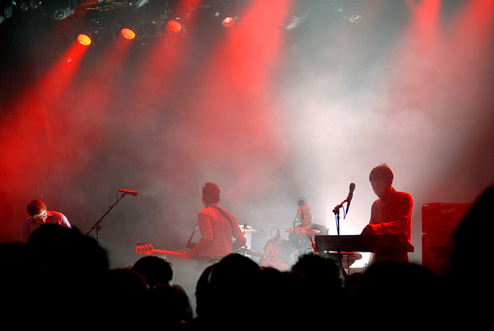 2010-02-05 - Delphic från Debaser Medis, Stockholm