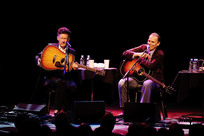 2010-02-08 - Lyle Lovett & John Hiatt från Cirkus, Stockholm
