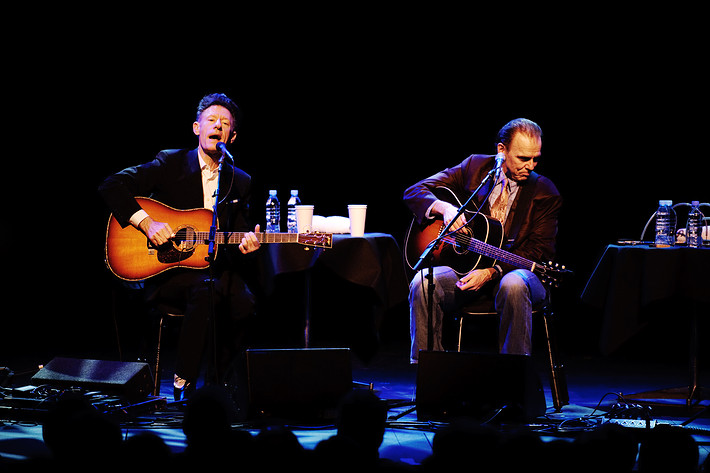 2010-02-08 - Lyle Lovett & John Hiatt från Cirkus, Stockholm