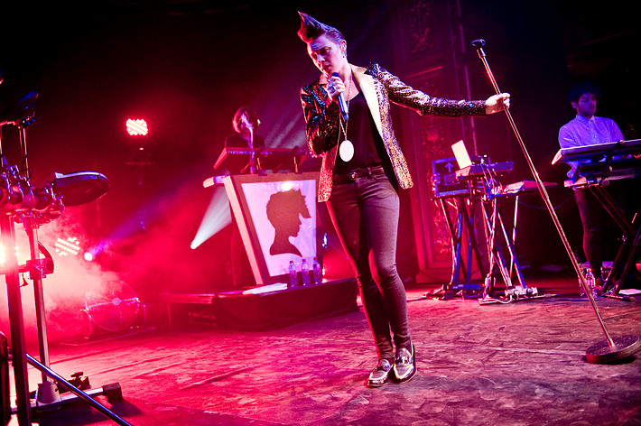 2010-03-03 - La Roux från Berns, Stockholm