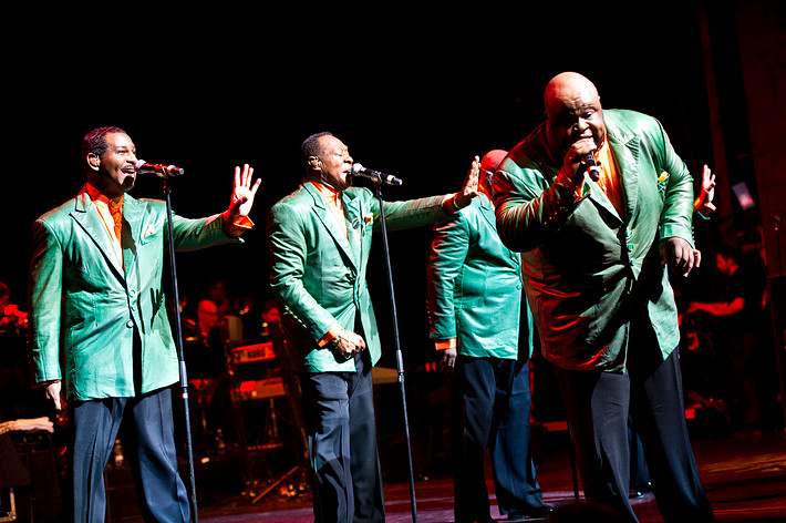 2010-03-08 - The Temptations från Cirkus, Stockholm