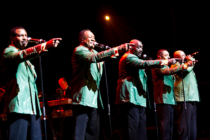 2010-03-08 - The Temptations från Cirkus, Stockholm