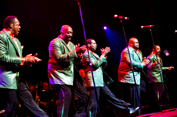 2010-03-08 - The Temptations från Cirkus, Stockholm