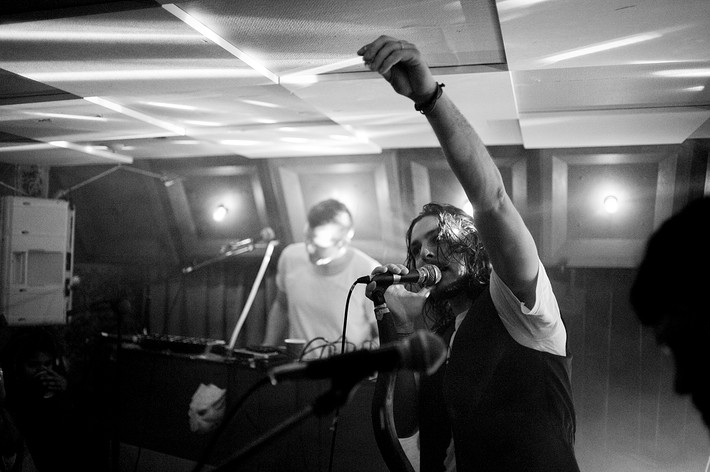 2010-03-19 - Andreas Grega från Kafé de luxe, Växjö