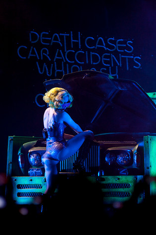 2010-05-08 - Lady Gaga från Globen, Stockholm