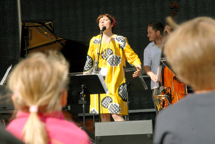 2010-06-10 - Lina Nyberg från Stockholm Jazz Festival, Stockholm