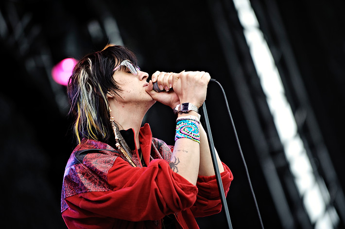 2010-06-30 - Julian Casablancas från Peace & Love, Borlänge