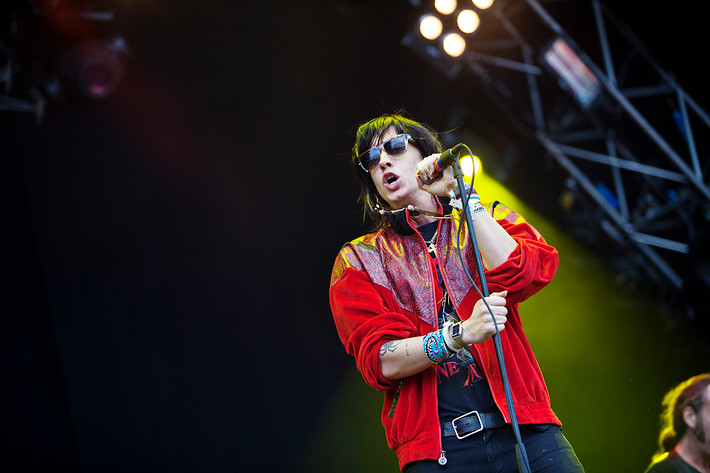 2010-06-30 - Julian Casablancas från Peace & Love, Borlänge