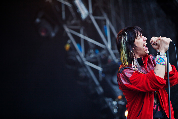 2010-06-30 - Julian Casablancas från Peace & Love, Borlänge