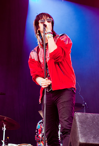 2010-06-30 - Julian Casablancas från Peace & Love, Borlänge