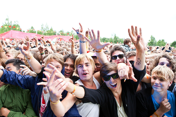 2010-06-30 - Julian Casablancas från Peace & Love, Borlänge