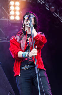 2010-06-30 - Julian Casablancas från Peace & Love, Borlänge