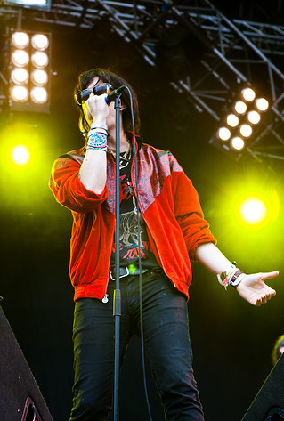 2010-06-30 - Julian Casablancas från Peace & Love, Borlänge