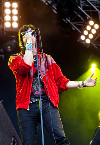 2010-06-30 - Julian Casablancas från Peace & Love, Borlänge