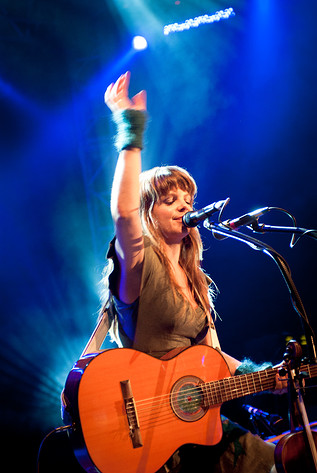 2010-06-29 - Theresa Andersson från Peace & Love, Borlänge