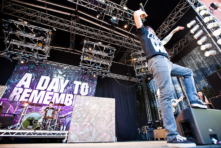 2010-07-01 - A Day To Remember från Peace & Love, Borlänge