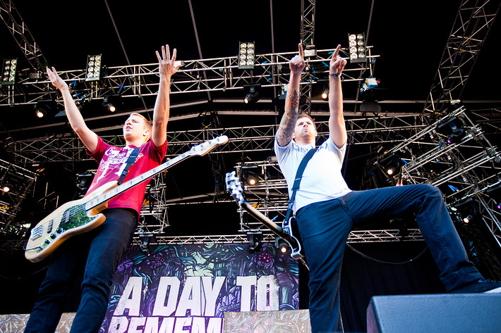 2010-07-01 - A Day To Remember från Peace & Love, Borlänge