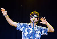 2010-07-01 - Devendra Banhart från Peace & Love, Borlänge