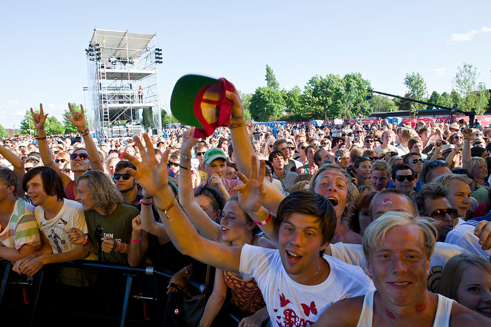 2010-07-01 - Vampire Weekend från Peace & Love, Borlänge