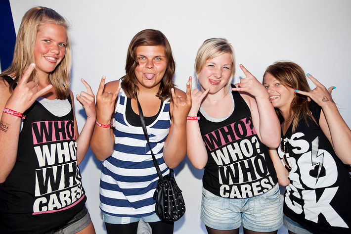 2010-07-01 - Rockfotostudion från Peace & Love, Borlänge
