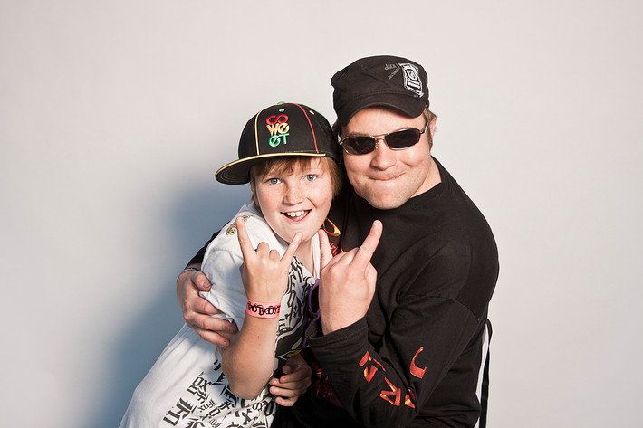 2010-07-01 - Rockfotostudion från Peace & Love, Borlänge