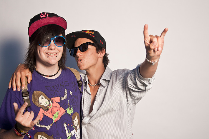 2010-07-01 - Rockfotostudion från Peace & Love, Borlänge