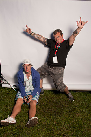 2010-07-01 - Rockfotostudion från Peace & Love, Borlänge