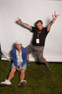 2010-07-01 - Rockfotostudion från Peace & Love, Borlänge