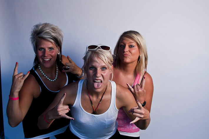 2010-07-01 - Rockfotostudion från Peace & Love, Borlänge
