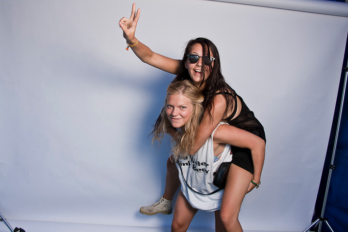 2010-07-01 - Rockfotostudion från Peace & Love, Borlänge