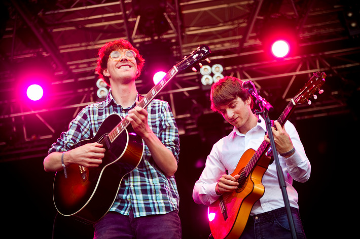 2010-07-02 - Kings of Convenience från Peace & Love, Borlänge