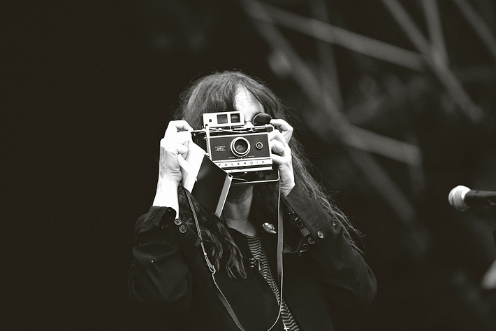 2010-07-02 - Patti Smith från Peace & Love, Borlänge
