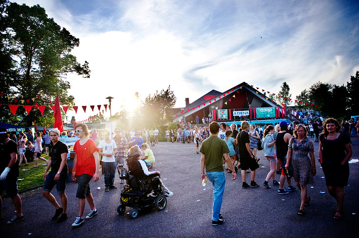 2010-07-02 - Områdesbilder från Peace & Love, Borlänge