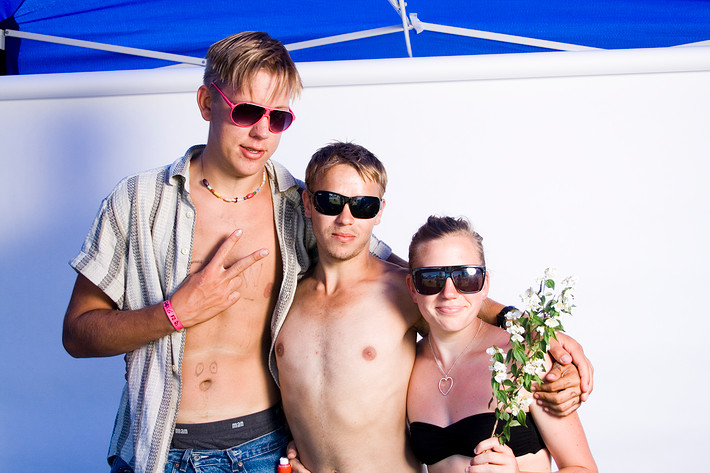 2010-07-02 - Rockfotostudion från Peace & Love, Borlänge