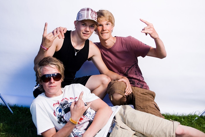 2010-07-02 - Rockfotostudion från Peace & Love, Borlänge