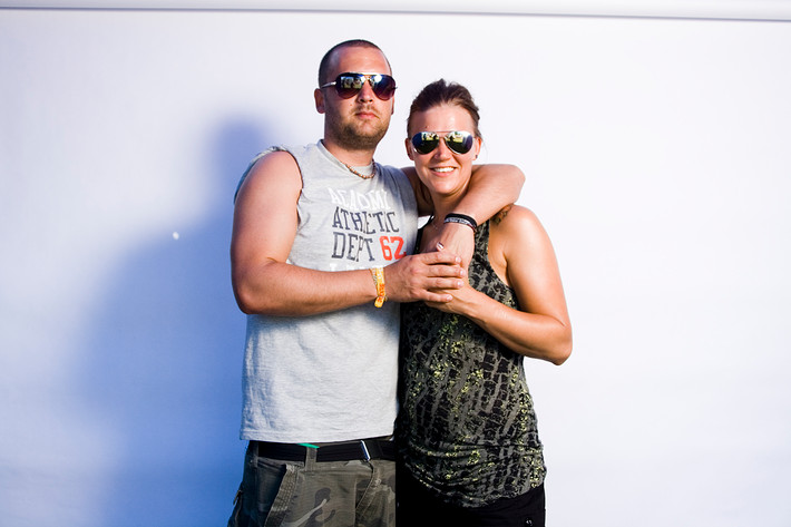 2010-07-02 - Rockfotostudion från Peace & Love, Borlänge