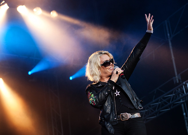 2010-07-02 - Kim Wilde från Peace & Love, Borlänge