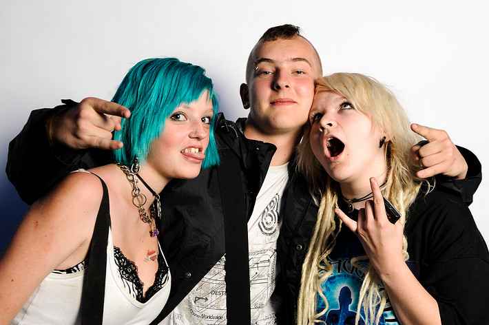 2010-07-02 - Rockfotostudion från Peace & Love, Borlänge