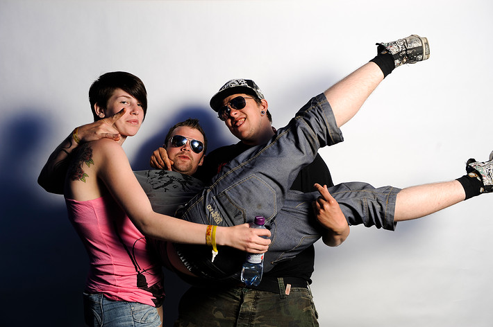 2010-07-02 - Rockfotostudion från Peace & Love, Borlänge