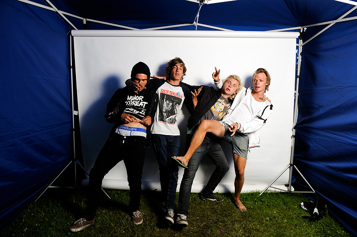 2010-07-02 - Rockfotostudion från Peace & Love, Borlänge