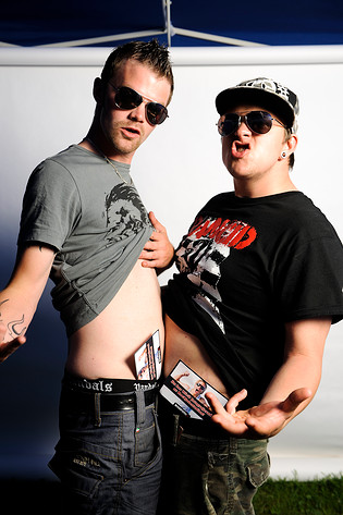 2010-07-02 - Rockfotostudion från Peace & Love, Borlänge